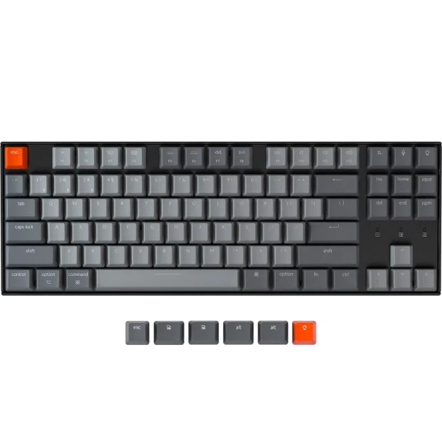 Клавиатура Keychron K8 White LED K8-G2-RU (Gateron G Pro Blue)
